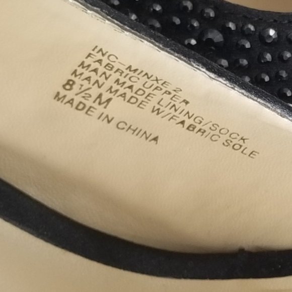 INC International Concepts Strappy Heels sz 8.5 - Picture 8 of 8